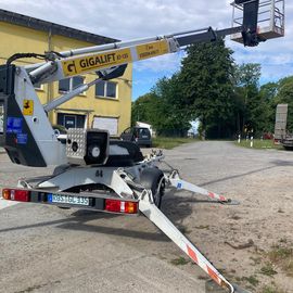 Anhänger- Arbeitsbühne - Hematec DINO 135 T (20212) im Gebrauchtmaschinen-Markt von PartnerLIFT kaufen