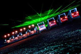 Laser-Show in Dobris