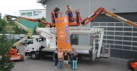 Das Team der Firma IMBOOOM